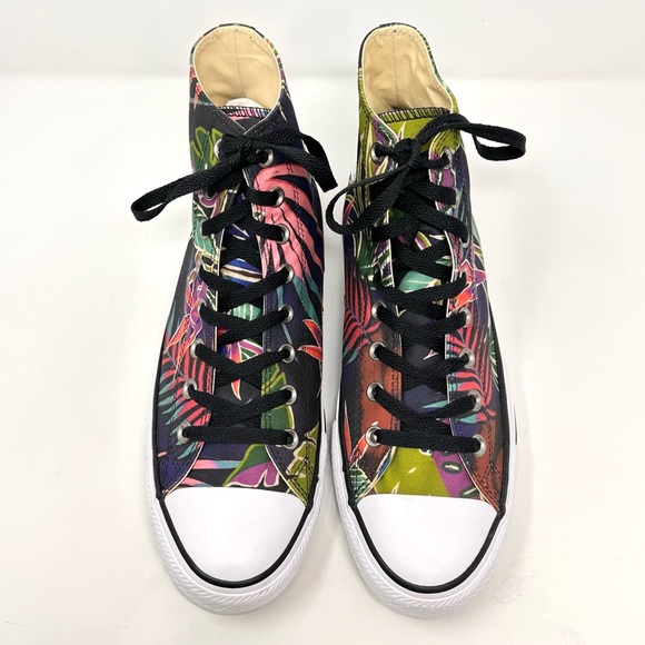 Converse Chuck Taylor All Star HI Unisex Shoes Fuchsia Glow/ Menta/ White - Picture 6 of 13